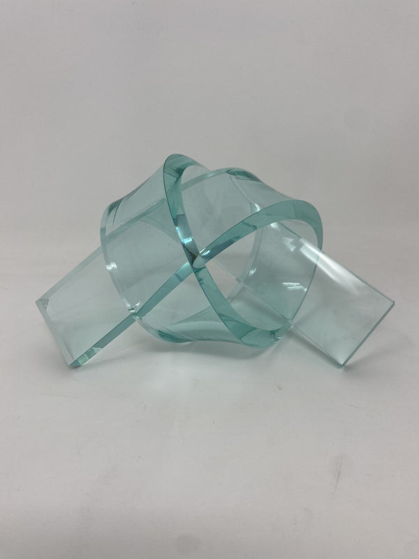 Acrylic Knot Glass Green