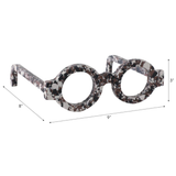 Purple Hendrix Stone Glasses