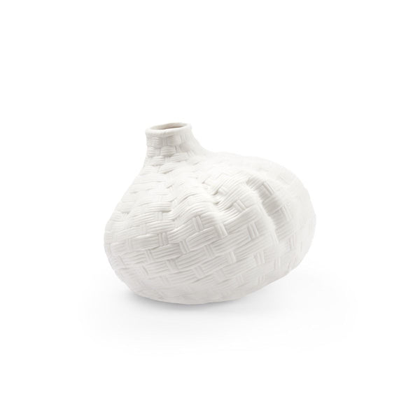 Tamarindo Small Vase, Blanc de Chine