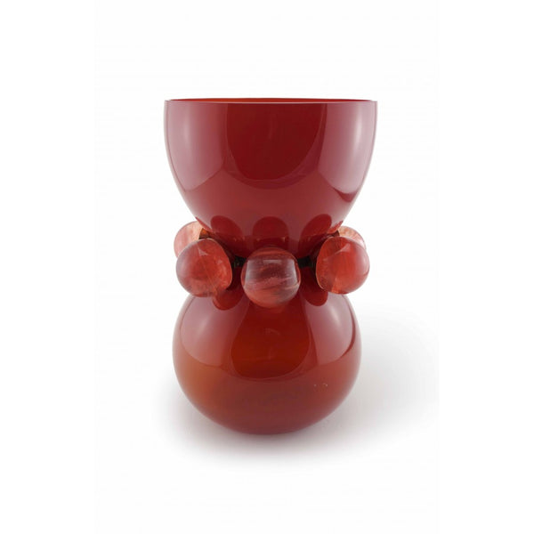 TIFFANY Vase- Red Crystal