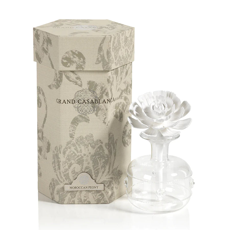 Grand Casablanca Porcelain Diffuser- Moroccan Peony