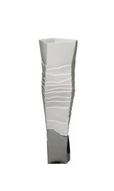 Erosum Porcelain Platinum Bottom (Only) Vase 23"