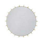 Lola Quartz Mirror-Brass