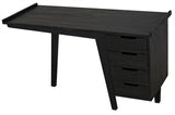 Kennedy Desk, Charcoal Black