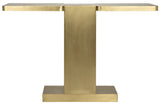 I Console, Metal with Brass Finish