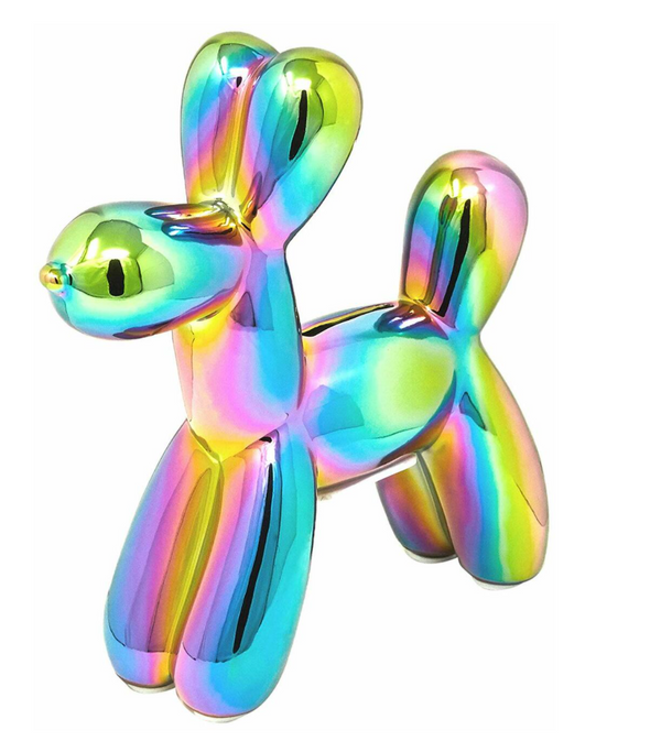 Iridescent Balloon Dog - 7.5"