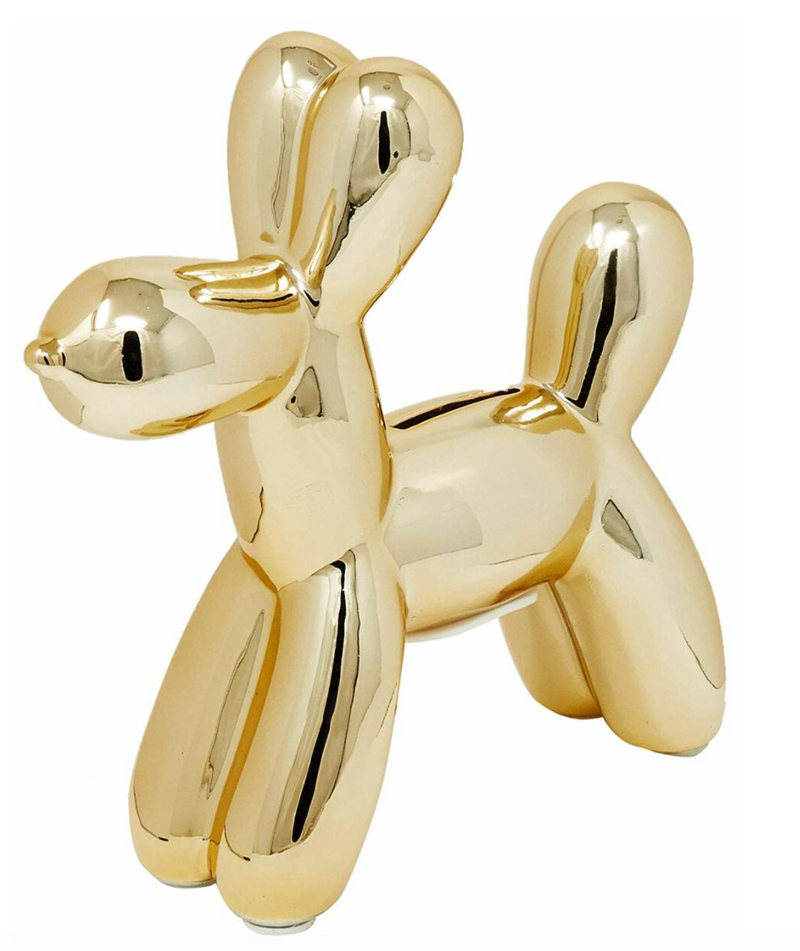 Gold Balloon Dog - 12"