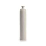 Kihoku Tall Ceramic Vase - White