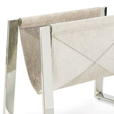 Hide and Nickel Magazine Rack