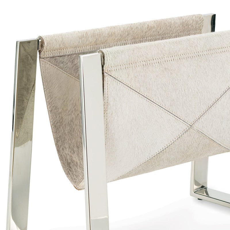 Hide and Nickel Magazine Rack