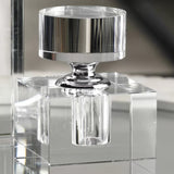 Glass Perfume Bottle -Cube