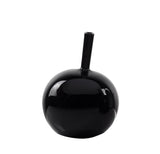 Small Round Balloon Bottle -Black