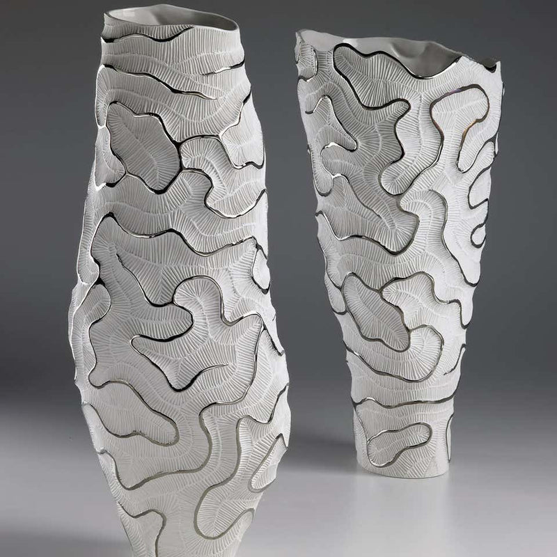 Monolite Platinum Vase