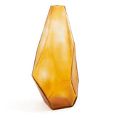 Asscher Vase, Amber