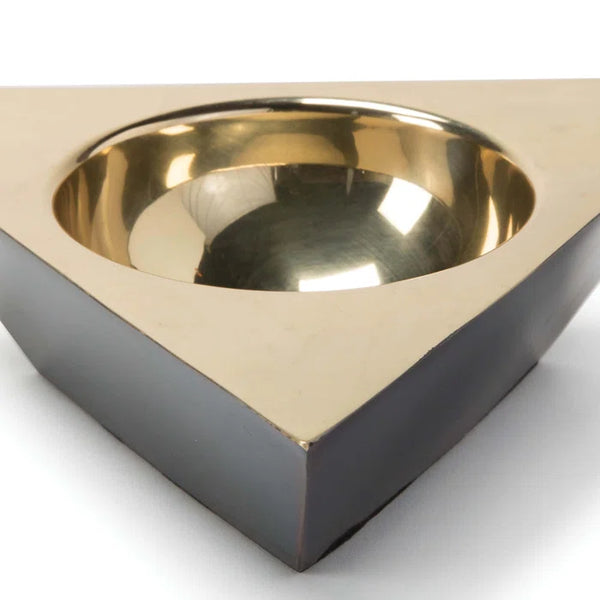 Metal Triangle Dish