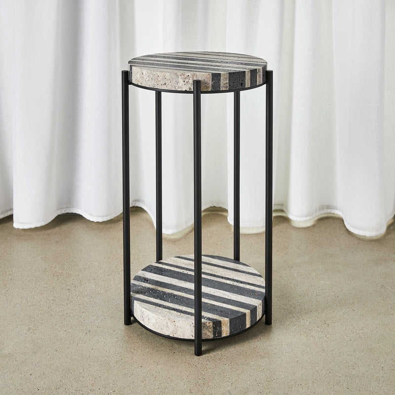 Strie Accent Table