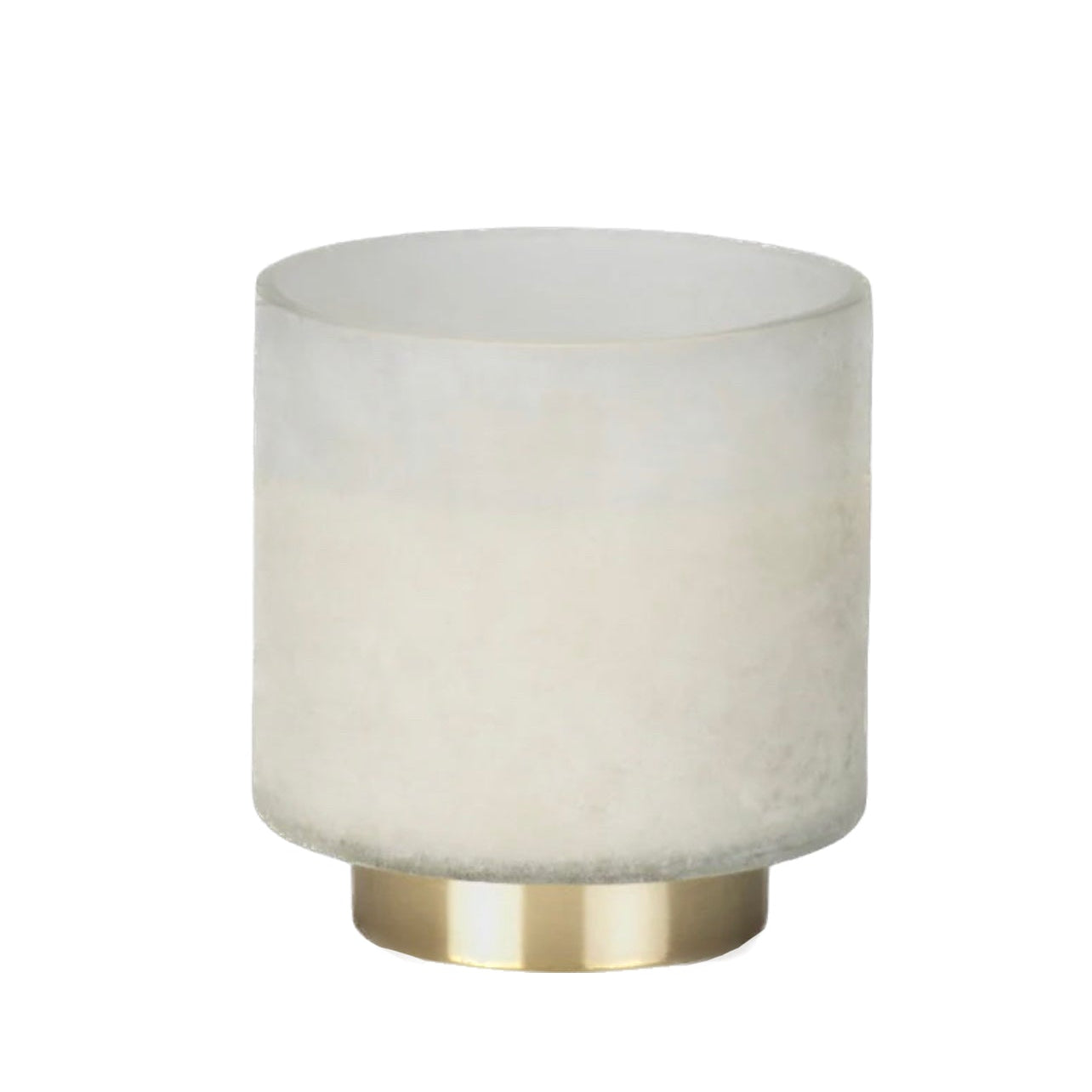 Medium White Tobacco Flower Candle