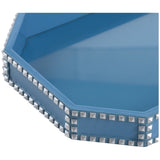 Studded Tray-Blue