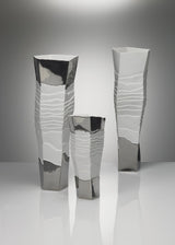 Erosum Porcelain Platinum Bottom (Only) Vase 23"