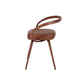 All Leather Chair-Saddle