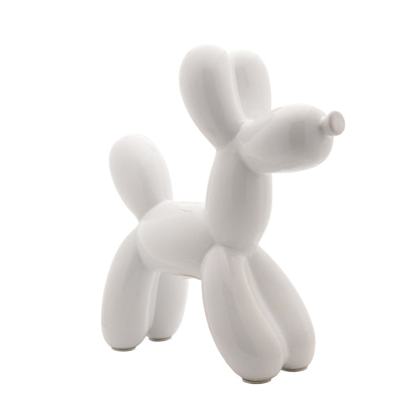 White Balloon Dog - 7.5"