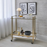 Roll Along Bar Cart